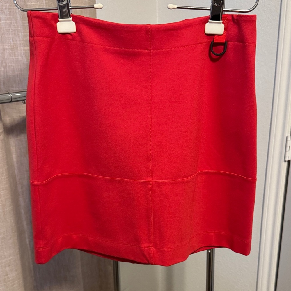 Kenneth Cole Vibrant Red Mini Skirt